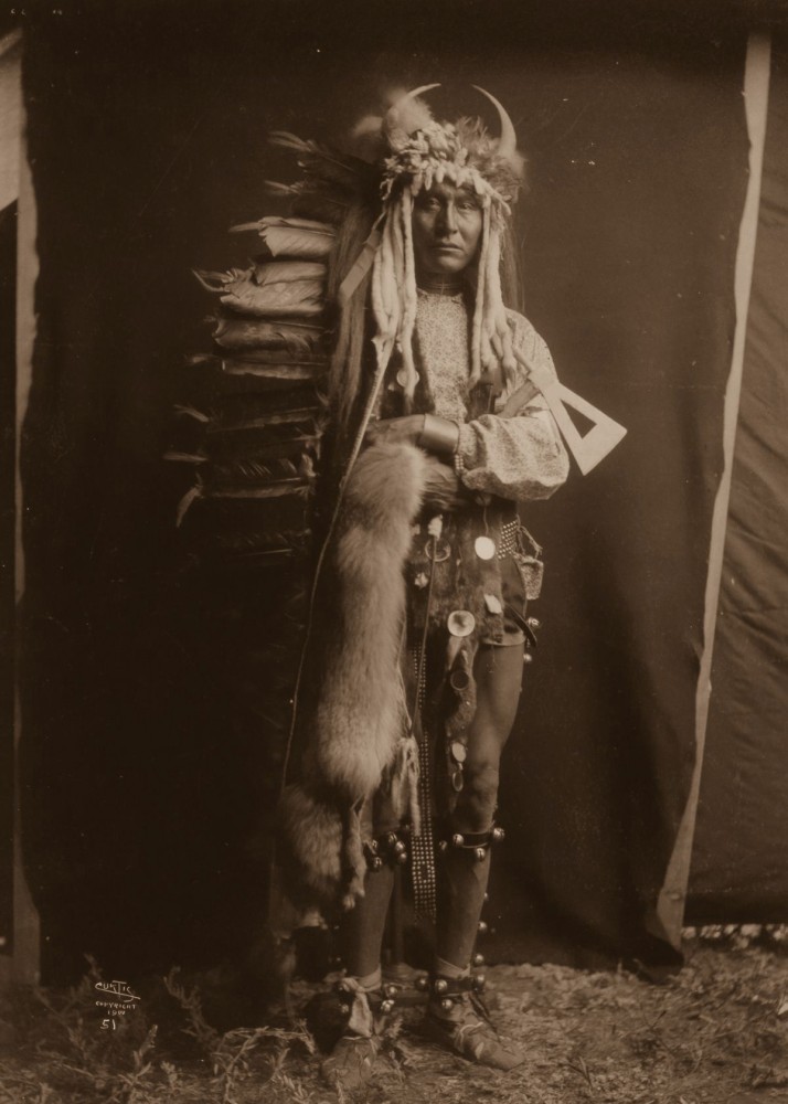 1900, Iron Breast, a Piegan man.