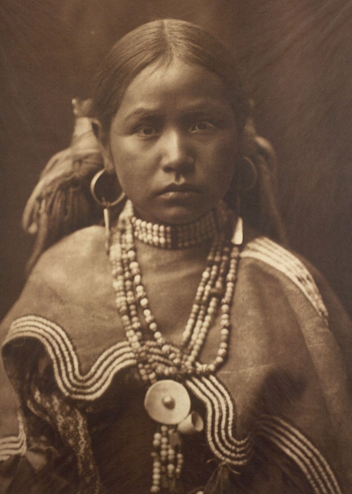 c. 1910, A Jicarrilla girl.