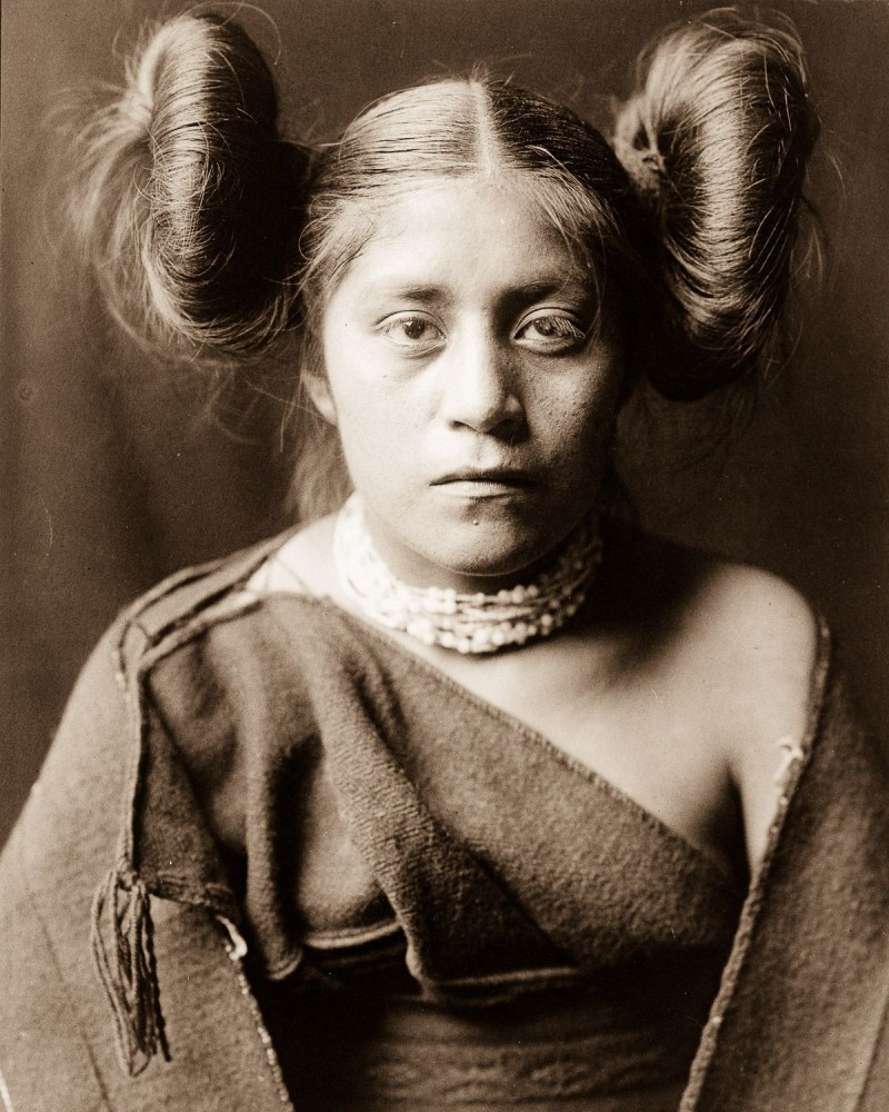 1906, A Tewa girl.