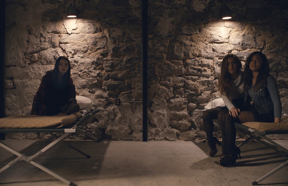Jessica Sula, Haley Lu Richardson, and Anya Taylor-Joy, Split (2016)