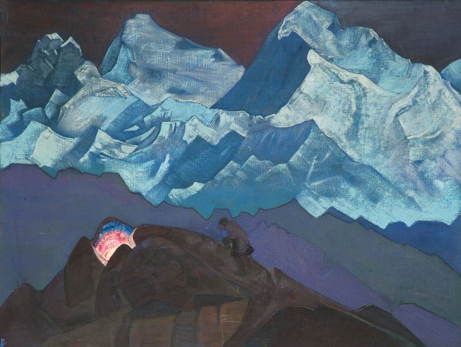 nikolaj rerih, fire blossom