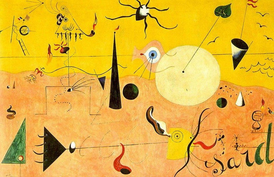 joan miro, catalan landscape