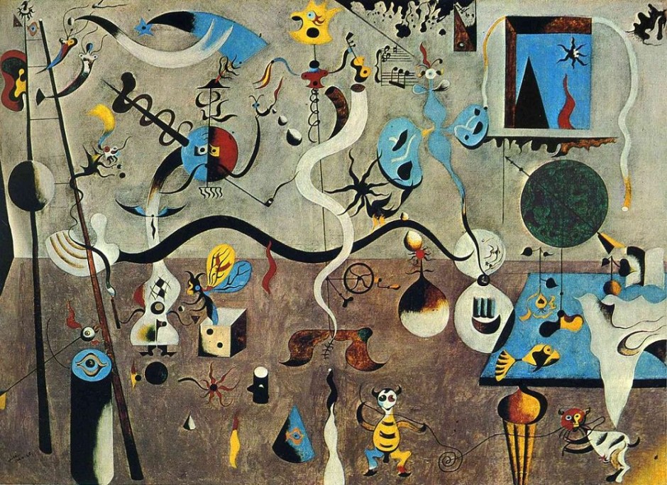 joan miro, harlequins carnival