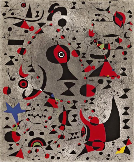 joan miro, toward the rainbow