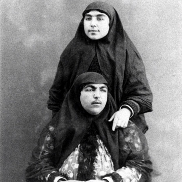 Жене иранског шаха  Насера Кајара