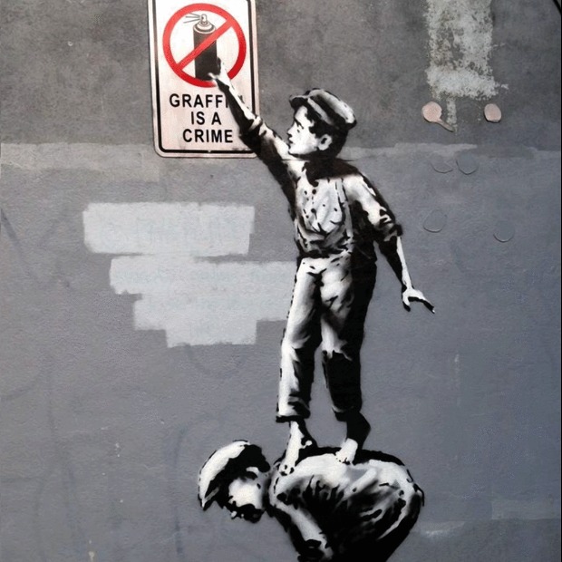 Banksy- umetnost subverzije